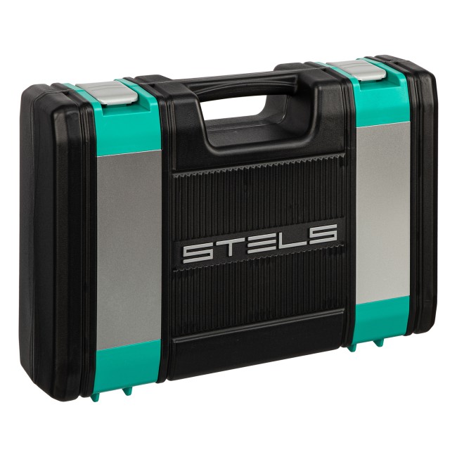 Набор инструментов 1/2", 1/4" 12 гранные головки 82 предмета Stels