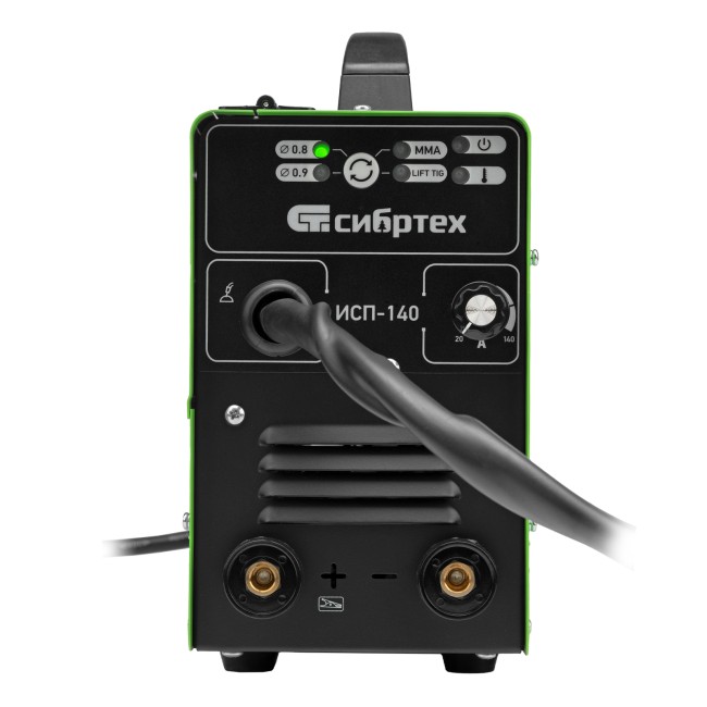 Аппарат инверторный полуавтоматической сварки ИСП-140 Сибртех Аппарат инверторный полуавтоматической сварки ИСП-140 Сибртех