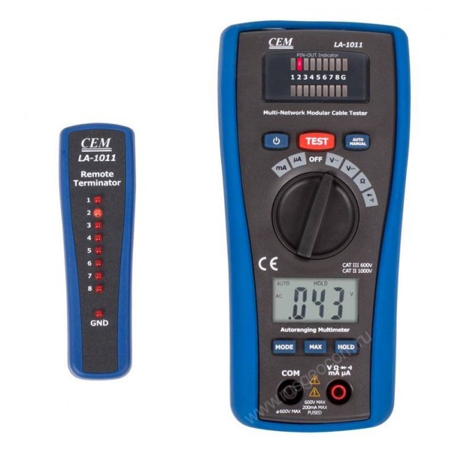 Мультиметр-тестер LAN CEM LA-1011 Мультиметр-тестер LAN CEM LA-1011