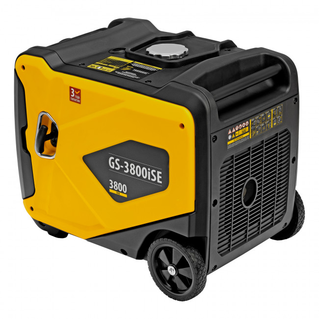 Генератор инверторный GS-3800iSE, 3,8 кВт Denzel Генератор инверторный GS-3800iSE, 3,8 кВт Denzel