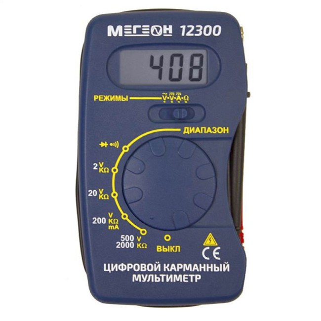 Мультиметр МЕГЕОН 12300 Мультиметр МЕГЕОН 12300