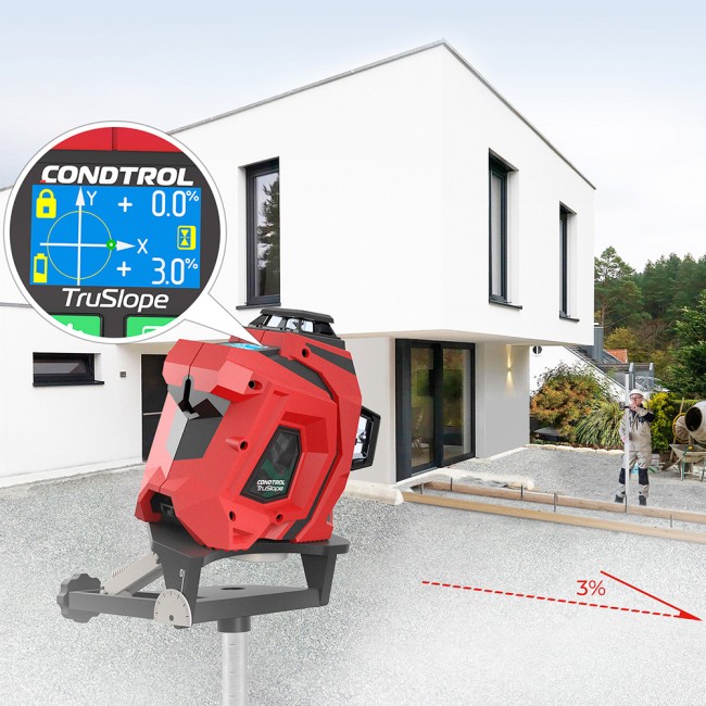 Лазерный нивелир CONDTROL XLiner TruSlope Лазерный нивелир CONDTROL XLiner TruSlope