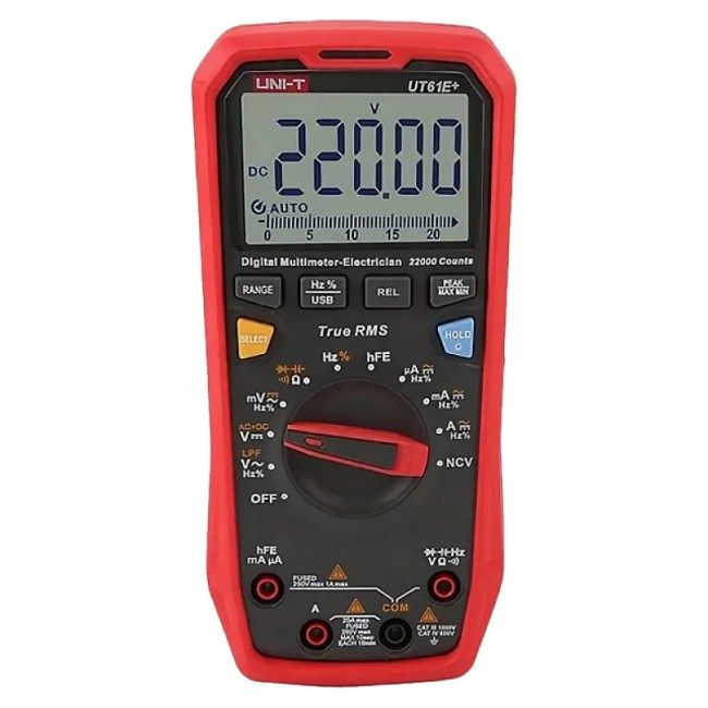 Мультиметр UNI-T UT61E+ Мультиметр UNI-T UT61E+