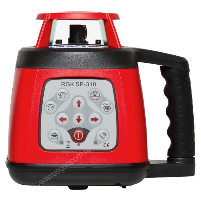 Комплект: ротационный нивелир RGK SP-310 + элевационный штатив RGK SH-170 Комплект: ротационный нивелир RGK SP-310 + элевационный штатив RGK SH-170