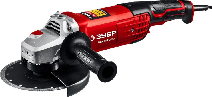 Углошлифовальная машина УШМ-180-2005 П ЗУБР Углошлифовальная машина УШМ-180-2005 П ЗУБР