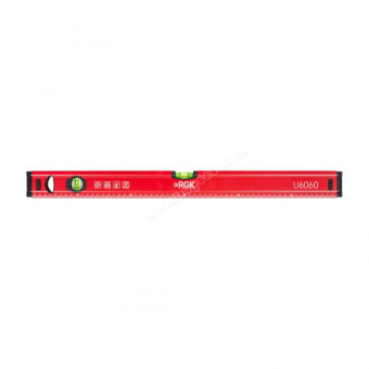 Пузырьковый строительный уровень с магнитом RGK U6060 0,6 м (60 см)