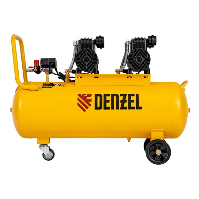 Компрессор безмасляный малошумный DLP-3000/100 Denzel Компрессор безмасляный малошумный DLP-3000/100 Denzel