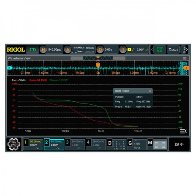 Цифровой осциллограф RIGOL DHO914S Цифровой осциллограф RIGOL DHO914S