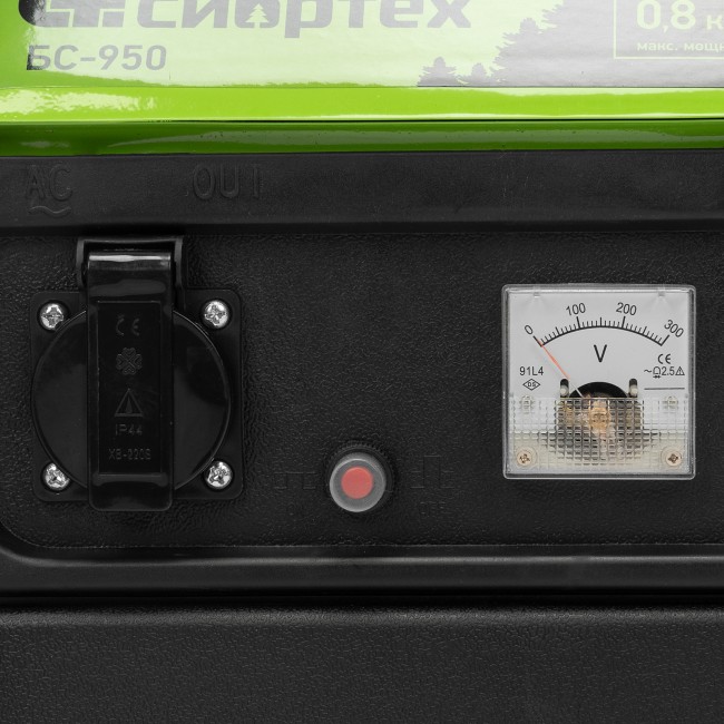Генератор бензиновый БС-950, 0.8 кВт Сибртех Генератор бензиновый БС-950, 0.8 кВт Сибртех