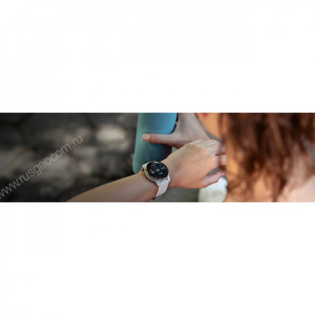 Часы Garmin Venu 2 Plus серый с серым безелем и кожаным ремешком Часы Garmin Venu 2 Plus серый с серым безелем и кожаным ремешком