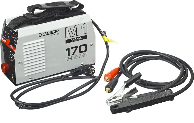 Сварочный аппарат инверторный ЗАС-М1-170 ЗУБР ММА Сварочный аппарат инверторный ЗАС-М1-170 ЗУБР ММА