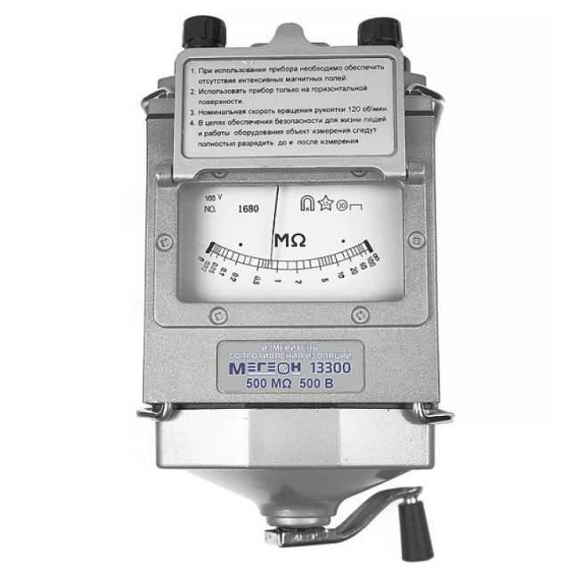 Измеритель сопротивления изоляции (мегаомметр) МЕГЕОН 13300 Измеритель сопротивления изоляции (мегаомметр) МЕГЕОН 13300