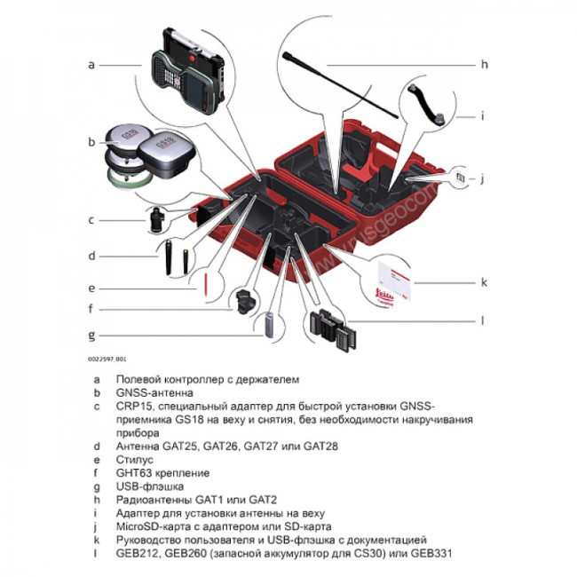 Комплект GNSS-приемника Leica GS16 GSM+Radio, Base Комплект GNSS-приемника Leica GS16 GSM+Radio, Base