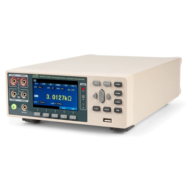 Измеритель сопротивления АКИП-6303 с опцией 24-канального сканера