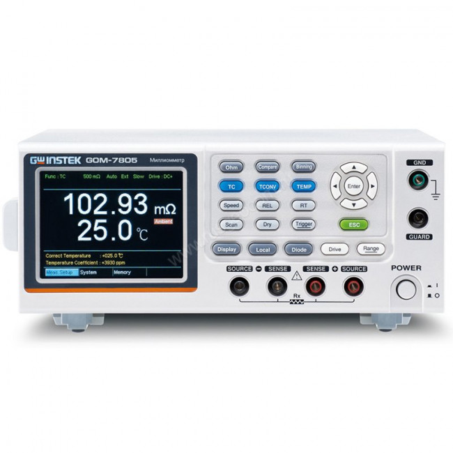 Микроомметр GW Instek GOM-7804 Микроомметр GW Instek GOM-7804