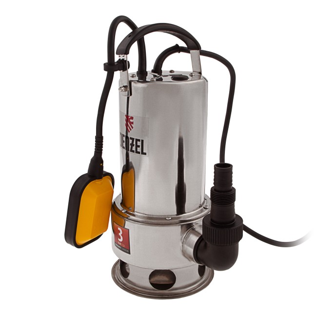 Дренажный насос DP1100X, 1100 Вт, подъем 11 м, 15500 л/ч Denzel Дренажный насос DP1100X, 1100 Вт, подъем 11 м, 15500 л/ч Denzel