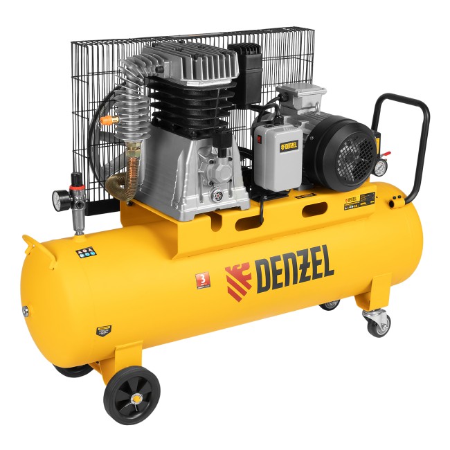 Компрессор воздушный ременной BCI4000-T/100 Denzel Компрессор воздушный ременной BCI4000-T/100 Denzel