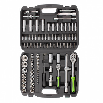 Набор инструмента 1/2", 1/4" 94 предмета Сибртех