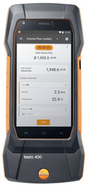 Комплект Testo 400 для оценки качества воздуха и уровня комфорта в помещении со стойкой Комплект Testo 400 для оценки качества воздуха и уровня комфорта в помещении со стойкой