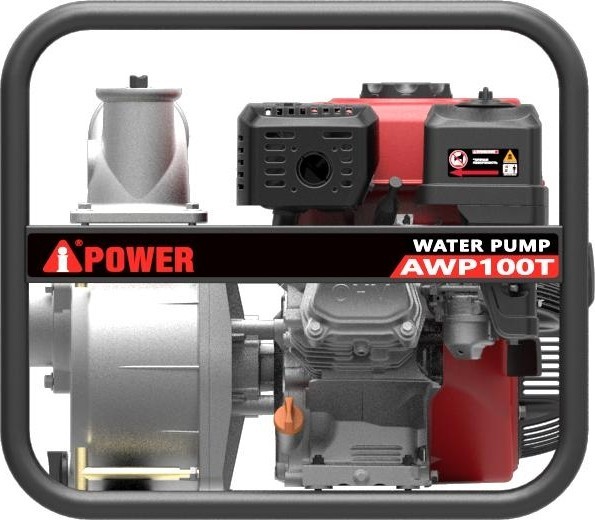 Бензиновая мотопомпа для грязной воды A-iPower AWP100T