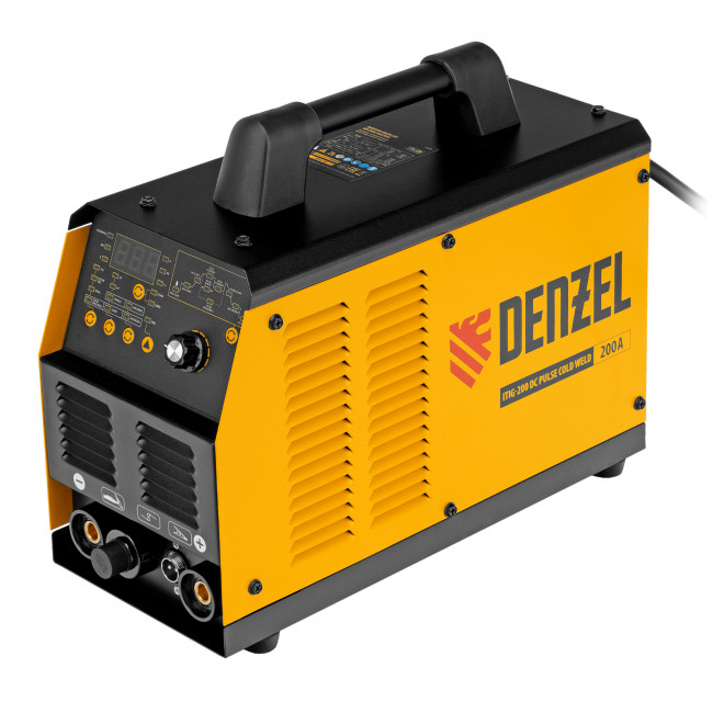 Аппарат аргонодуговой сварки ITIG-200 DС Pulse Cold Weld Denzel