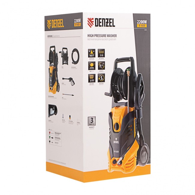 Моечная машина высокого давления R-165D Denzel Моечная машина высокого давления R-165D Denzel