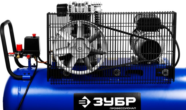 Компрессор ременной масляный ЗКПМ-440-100-Р-2.2 ЗУБР Профессионал Компрессор ременной масляный ЗКПМ-440-100-Р-2.2 ЗУБР Профессионал