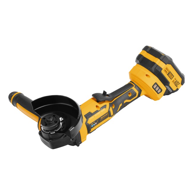 Машина шлифовальная угловая аккумуляторная AGH-BL-20-125 Denzel Машина шлифовальная угловая аккумуляторная AGH-BL-20-125 Denzel