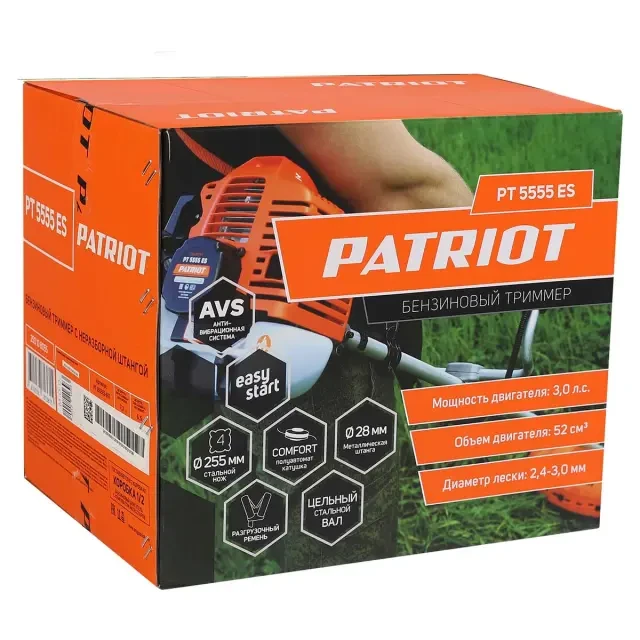 Бензиновый триммер Patriot PT 5555ES Country Бензиновый триммер Patriot PT 5555ES Country