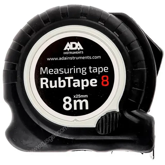 Рулетка ADA RubTape 8 с калибровкой Рулетка ADA RubTape 8 с калибровкой