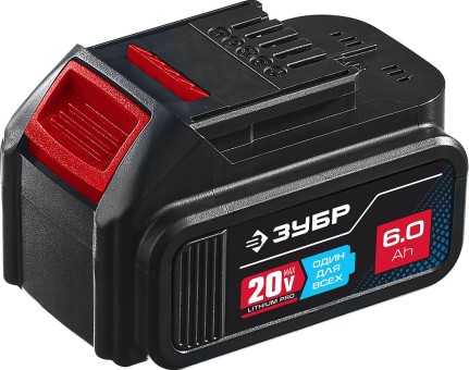 Аккумуляторная батарея ST7-20-6 ЗУБР T7, 20 В, 6.0 Ач