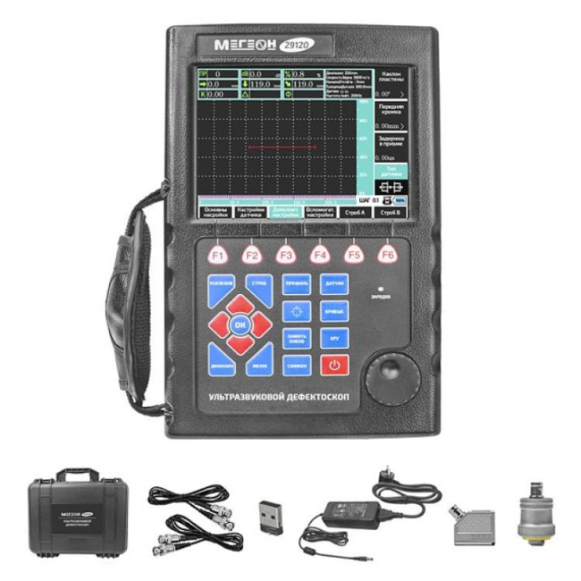 Ультразвуковой дефектоскоп МЕГЕОН 29120 с поверкой Ультразвуковой дефектоскоп МЕГЕОН 29120 с поверкой
