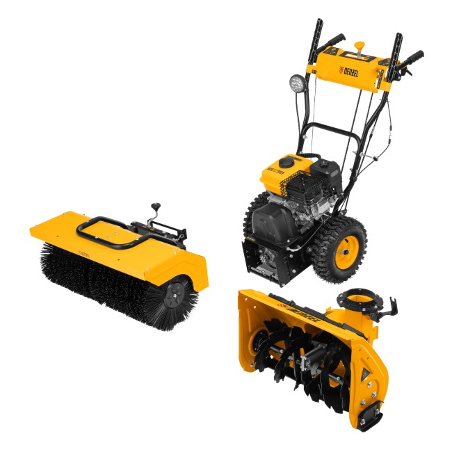Гибридная снегоуборочная машина с функцией подметания SWB-800 Denzel