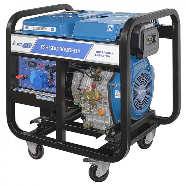 Дизельный генератор TSS SDG 9000EHA с АВР-С Дизельный генератор TSS SDG 9000EHA с АВР-С