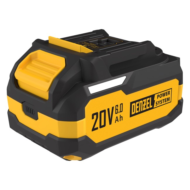 Батарея аккумуляторная BH-20-6.0, Li-Ion, 20 В, 6,0 Ач Denzel Батарея аккумуляторная BH-20-6.0, Li-Ion, 20 В, 6,0 Ач Denzel