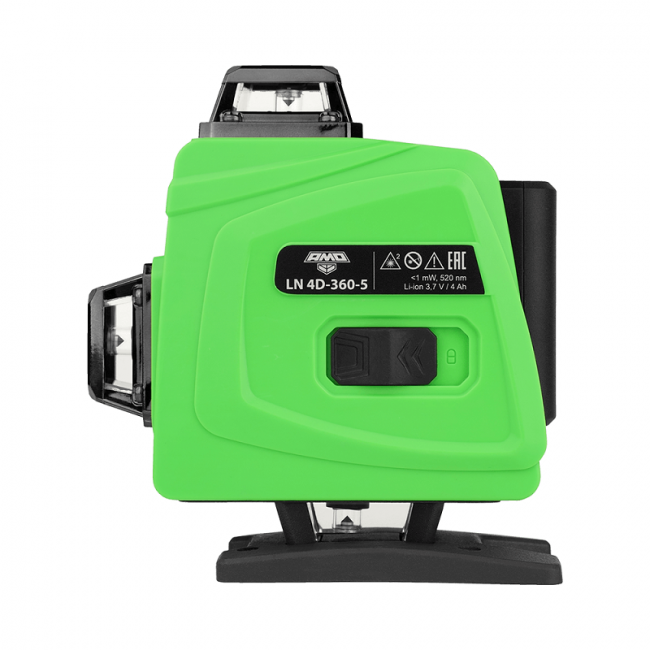 Лазерный уровень AMO LN 4D-360-5 с зеленым лучом Лазерный уровень AMO LN 4D-360-5 с зеленым лучом