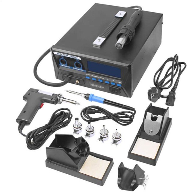 Многофункциональная паяльная станция МЕГЕОН 00800