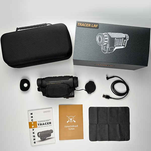 Тепловизионный монокуляр для охоты Conotech Tracer 25 LRF Pro с лазерным дальномером Тепловизионный монокуляр для охоты Conotech Tracer 25 LRF Pro с лазерным дальномером