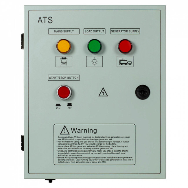 Блок АВР для дизельного генератора АМО 25А 380 В Блок АВР для дизельного генератора АМО 25А 380 В