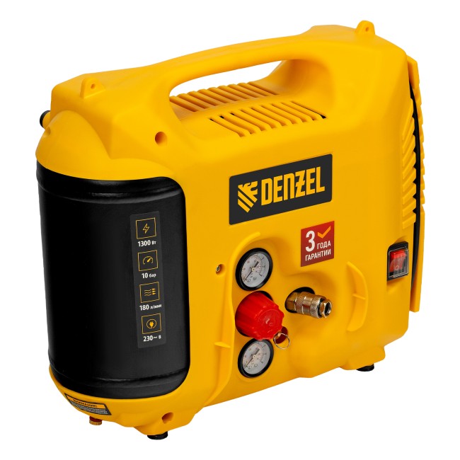 Компрессор воздушный DL1300 Denzel Компрессор воздушный DL1300 Denzel