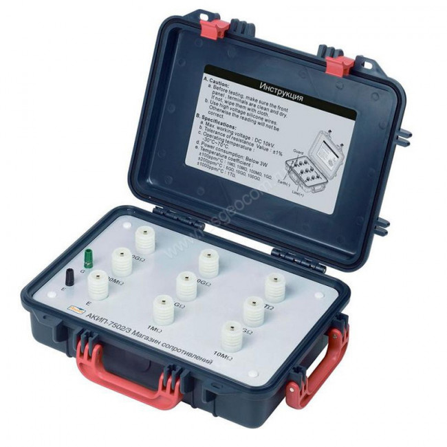 Магазин сопротивлений АКИП-7502/3
