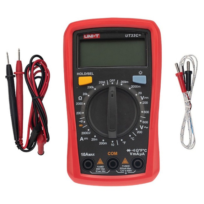 Мультиметр UNI-T UT33C+ Мультиметр UNI-T UT33C+