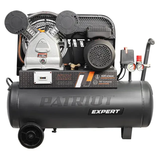 Компрессор поршневой ременной Patriot KRX 420 L50 Компрессор поршневой ременной Patriot KRX 420 L50
