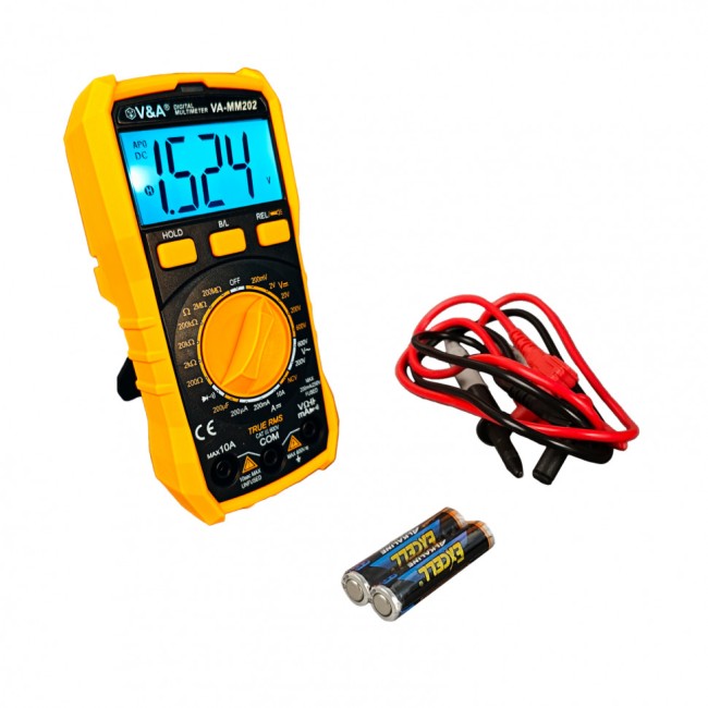 Цифровой мультиметр VA-MM202 Цифровой мультиметр VA-MM202