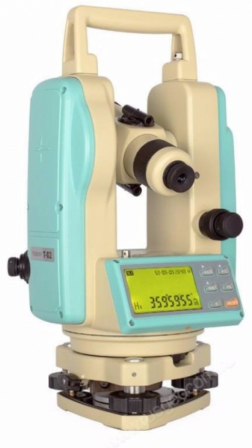 Комплект теодолит RGK T-02 (лазерный отвес) штатив рейка - 3 в 1 Комплект теодолит RGK T-02 (лазерный отвес) штатив рейка - 3 в 1