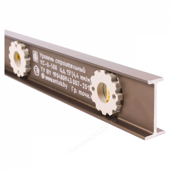 Строительный уровень с поверкой Анток УС-II-500 Строительный уровень с поверкой Анток УС-II-500